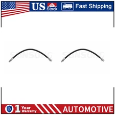 Sunsong Front Brake Line Brake Hose 2x for 1972 till 1973 Jeep CJ5