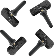 Marsflex TPMS Sensor Fit for Chevy GMC Buick Cadillac Saturn 2.75*2.25, Black 