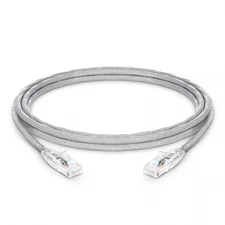 CAT6 Ethernet Patch Cord RJ45 LAN Network Cable Gray 7FT Multi-Pack 10 pieces