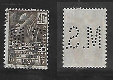 1930 timbre perforé  exposition coloniale paris  N° 271