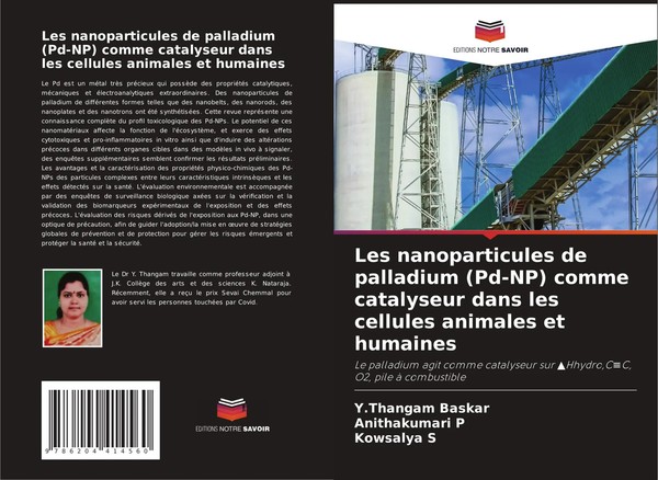 Y. Thangam Baskar (U. A.) | Les Nanoparticules De Palladium (Pd-Np) Comme...-image
