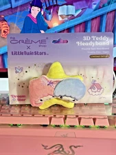 The Creme Shop x Little Twin Stars Limited Spa Headband Dream 3D Teddy Headyband