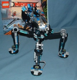 THE LEGO NINJAGO MOVIE, WATER STRIDER SET 70611 - LEGO - 2017 - USED