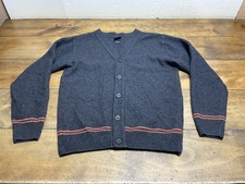 Universal Studios Harry Potter Auténtico Cárdigan de Lana Gryffindor Suéter Talla M