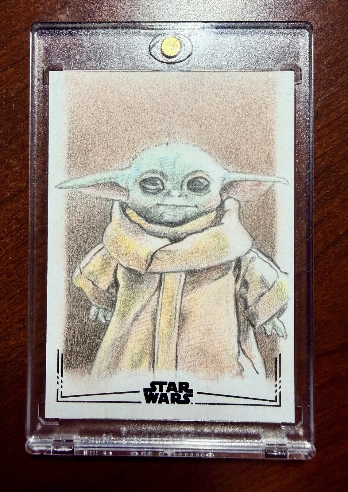 Todd Aaron Smith Star Wars 2025 Topps Chrome Sketch trading card — raw and PSA graded price guide
