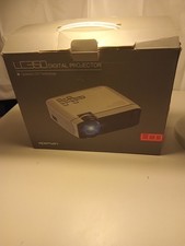 Apeman LC350 LCD Digital Projector White New