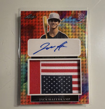 Leaf 2023 Metal Perfect Game All-American Classic Jack Haferkamp Patch Auto 1/1