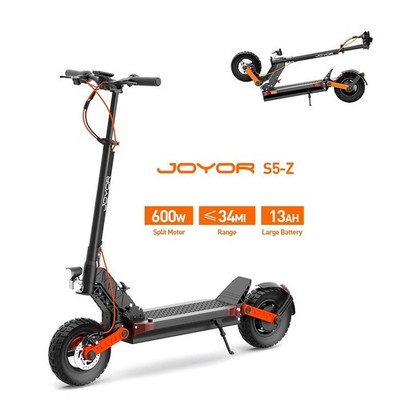 Joyor S5-Z Off Road Electric Scooter 600W 48V13AH 10'' Foldable Commuter Escooter