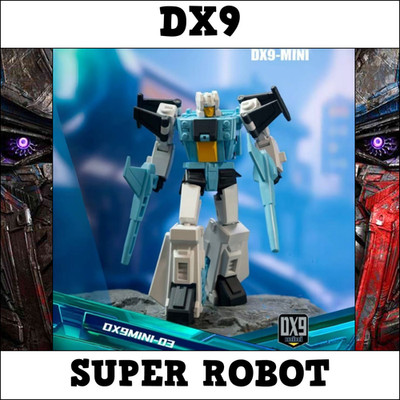 DX9 Mini 03 Series The Headmasters BRAINSTORM Transforming Robot  AUF LAGER 