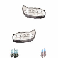 Halogen Scheinwerfer Set H7/H7 FüR CitroëN C5 III Break Inklusive Lampen