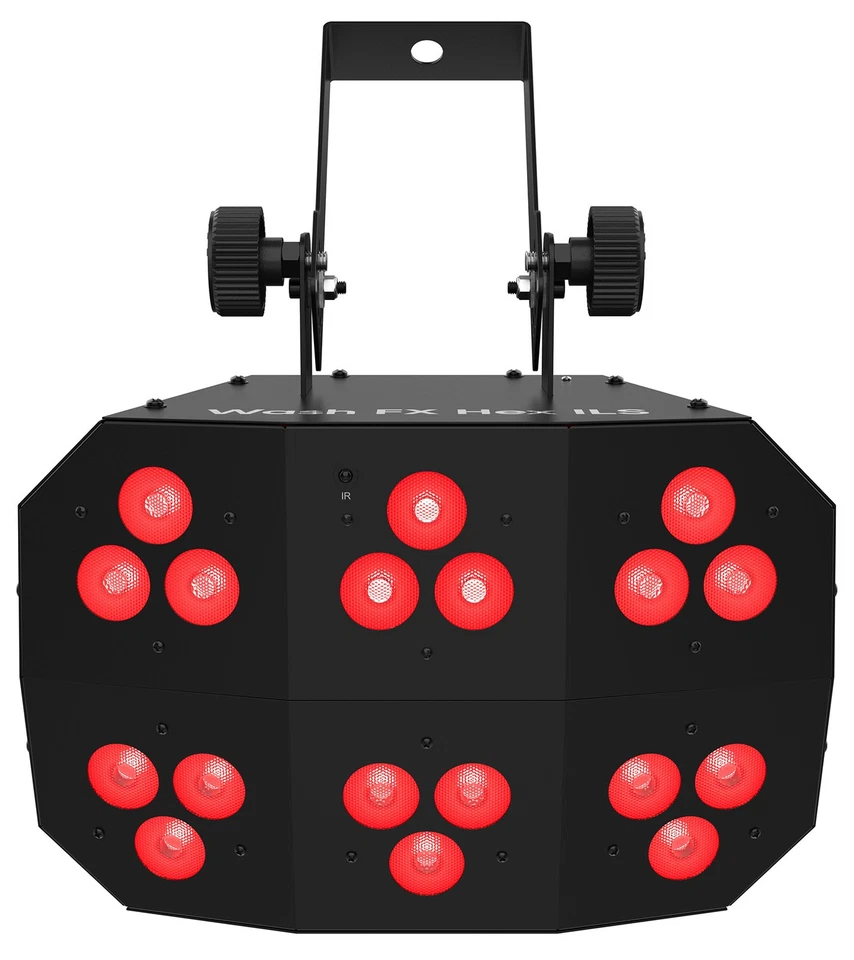 Chauvet DJ WASH FX HEX ILS DMX Chase/Blinder/Wash Eye-Candy Effect Light+Cable - Image 4 of 4