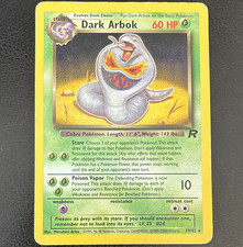 Wizards of the Coast Pokemon TCG Dark Arbok 19/82 Team Rocket Unlimited - LP on eBay