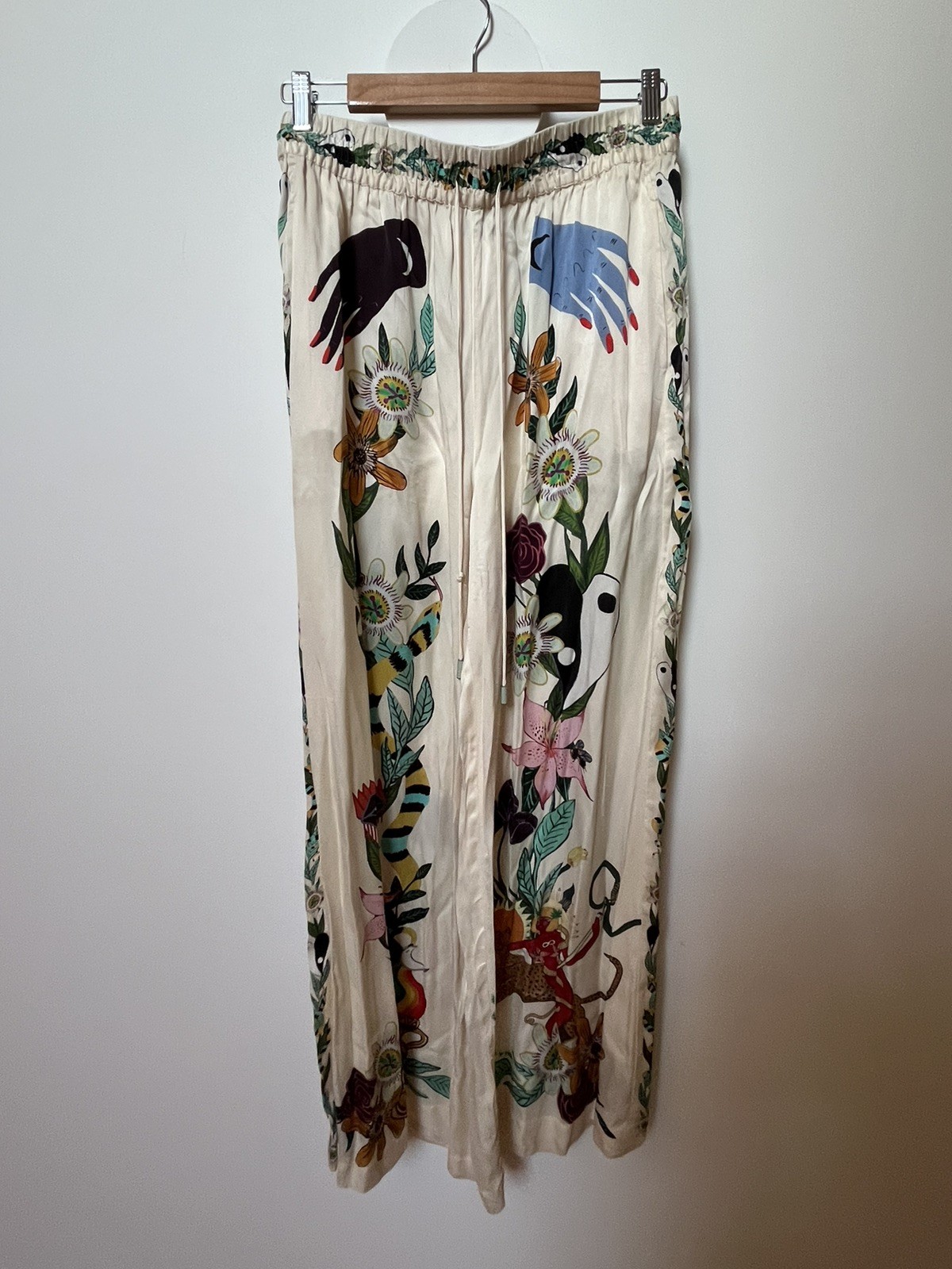 Alemais Meagan Silk Top and Pants Set Size 12 AU / 8 US / Large 100percent Authentic image 8