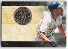 2012 Topps Gold Standard Andre Dawson #GS-26 Boston Red Sox