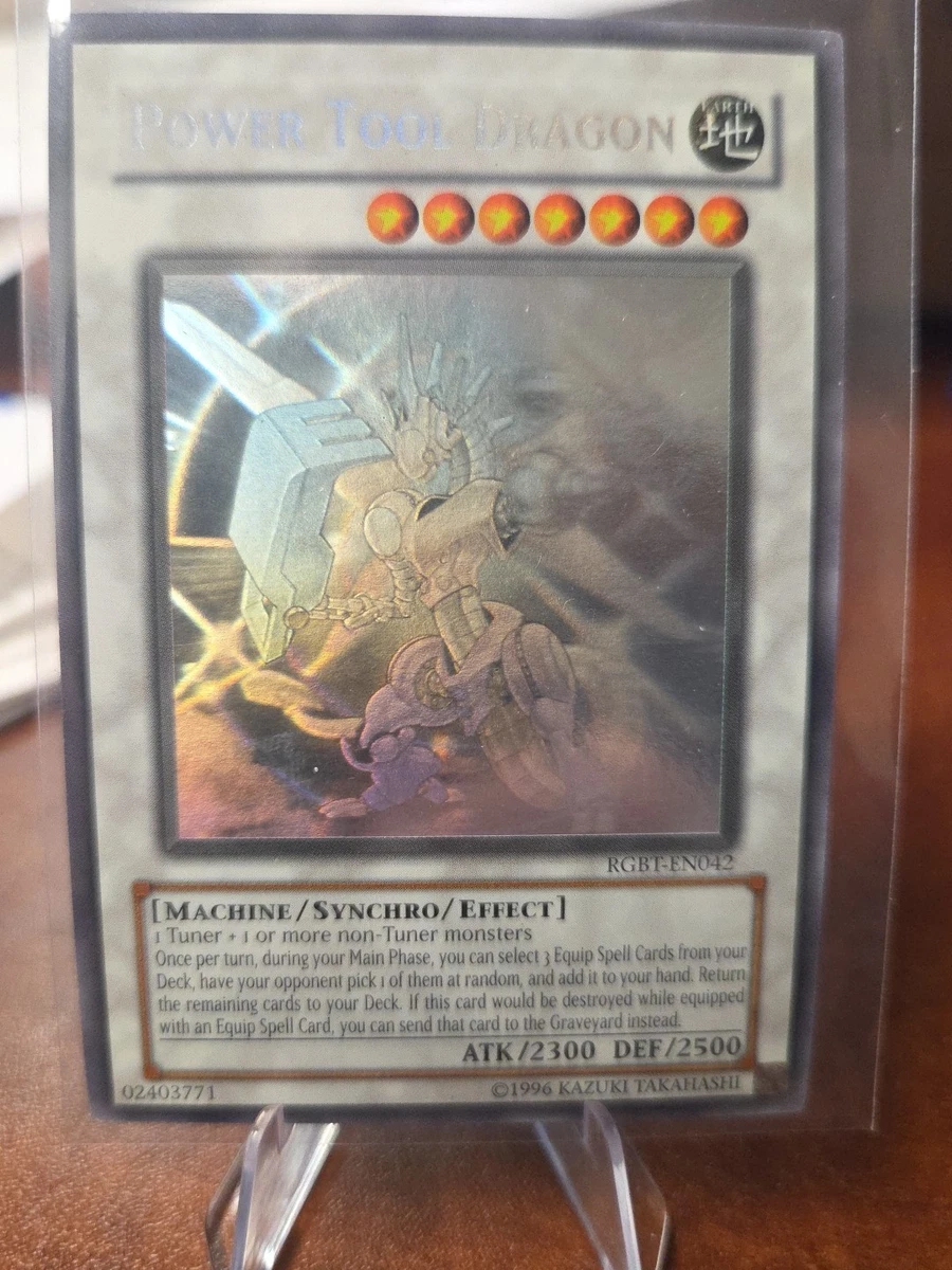 Power Tool Dragon Yu-Gi-Oh! TCG Individual Trading Card Games for