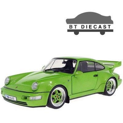 SOLIDO 1990 PORSCHE 911 964 CARRERA RS STREETFIGHTER 1/18 DIECAST GREEN S1803411