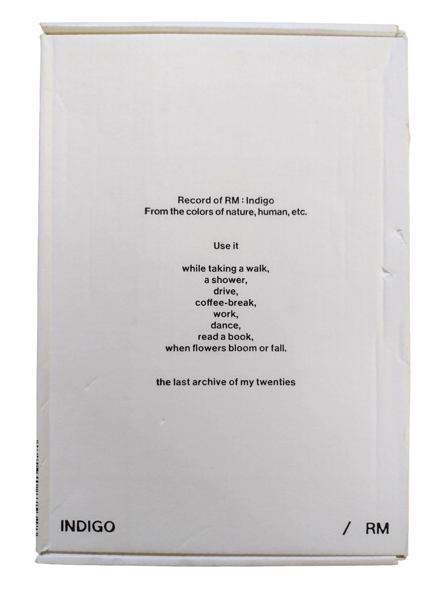 専用出品 RM(BTS) 直筆サイン「INDIGO(BOOK EDITION)」 RM (BTS) - Indigo Book Edition Solo Album - KPOP Music