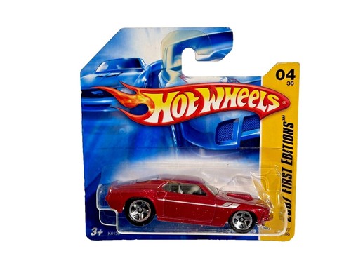 Hot Wheels OCC Splitback Motorcycle Black w/ Flames 1:64 Short