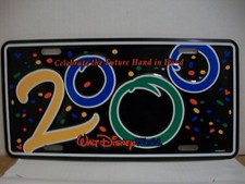 Disney 2000 Millennium Decorator License Plate  (New)