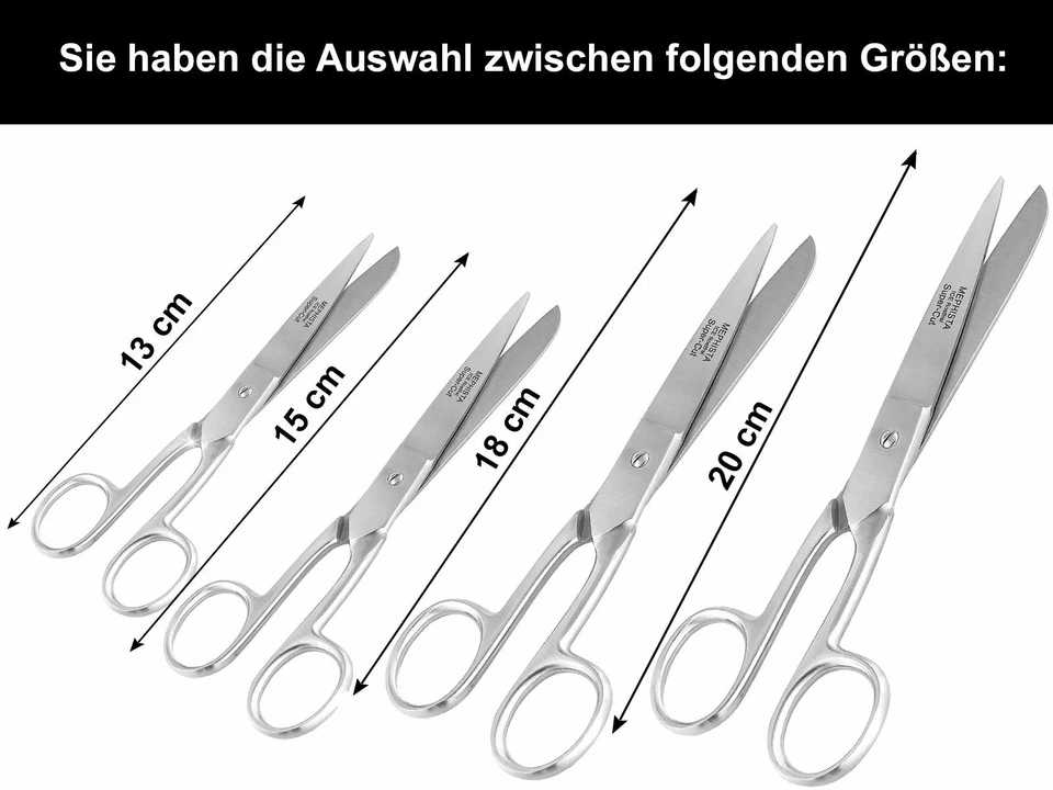 ALL SIZES Universal Fabric Shears Tailor Scissors Household Shears Paper Shears - Image 2 of 4