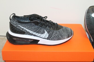 Nike Air Max Flyknit Racer Herren Schuh Schwarz Weiß Größe 42 43 44 44,5