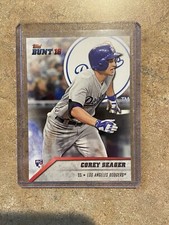 2016 Topps Bunt #15 Corey Seager RC Rookie Los Angeles Dodgers Baseball Card