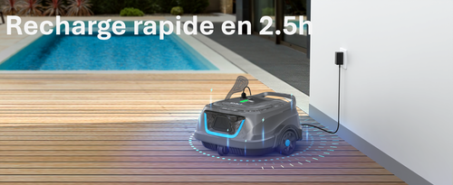 Wybot A1: Robot de piscina inalámbrico - Limpieza eficiente, gran autonomía - Imagen 7 de 8