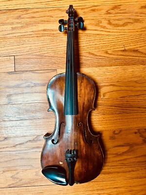 German Antonius Straduarius Cremona Faciebat Anno 1735 violin, bow