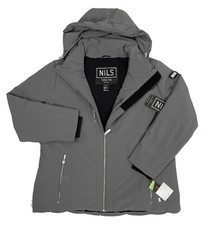 New $480 Nils Cossettex Ski Jacket (parka)! 18 Gray (graphite) Waterproof