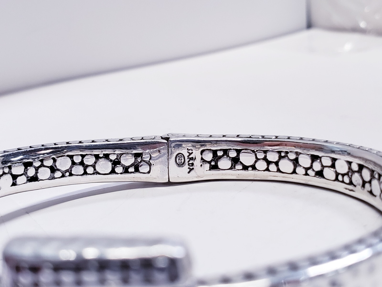 JTV Silver "Trusting Intentionally" Bangle Bracel… - image 4