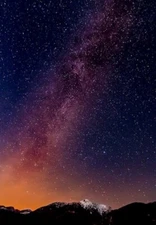 Digital Image Picture Photo Pic Wallpaper Background Night Sky over Starry Night