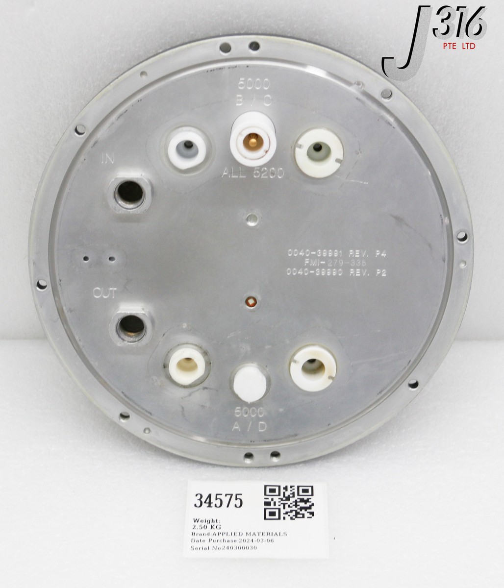 34575 APPLIED MATERIALS ESC ASSY, 200MM, DUAL ZONE, EMXP+, 0040