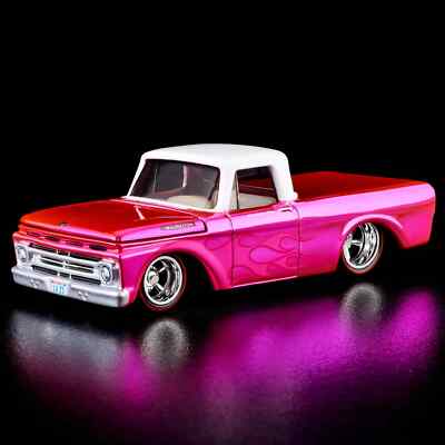 1962 Ford F100 Hot Wheels Collectors RLC Exclusive Pink Edition