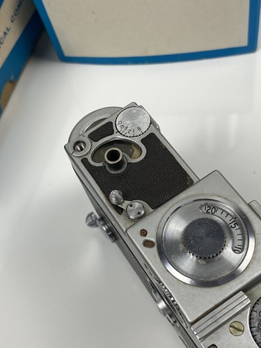 Rara fotocamera vintage Kodak Ektra 35 mm pellicola telemetro + Exa II: per parti di ricambio, così com'è. - Foto 5 di 24