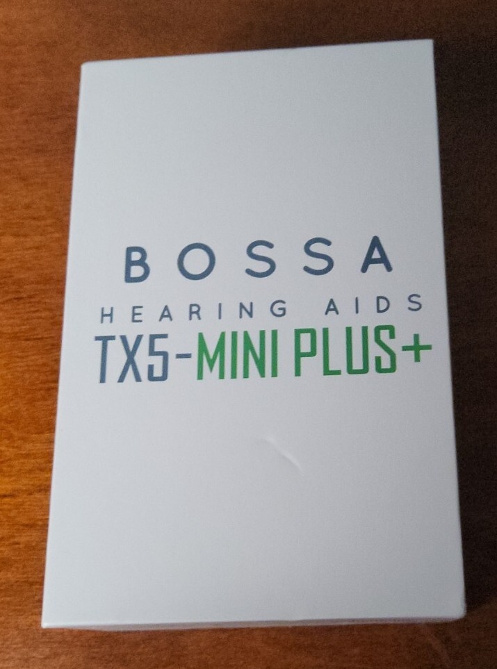 BOSSA TX5 Mini Plus+ In Ear Hearing Aids W/ Rechargeable Case