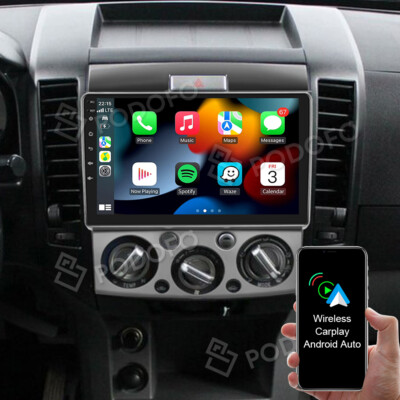 9'' Android 15.0 Autoradio GPS Navi Carplay 2G+64G Für Mazda BT50 2006-2011