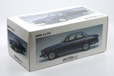 AUTOart Millennium 1/18 BMW E9 3.0 CSi (Metallic Blue) #70672 | eBay