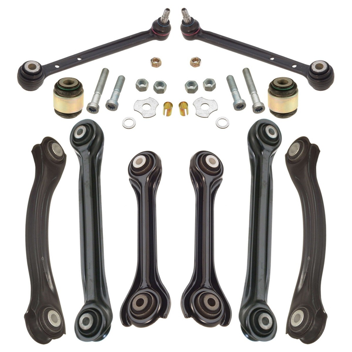 W124 リアジョイント 2043520027 Lemförder 左右セット Lemforder Rear Control Arm Kit with Hardware For Mercedes W124