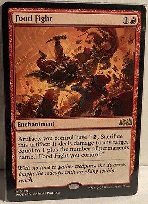 Food Fight 129 Wilds of Eldraine (WOE)  MTG engl.