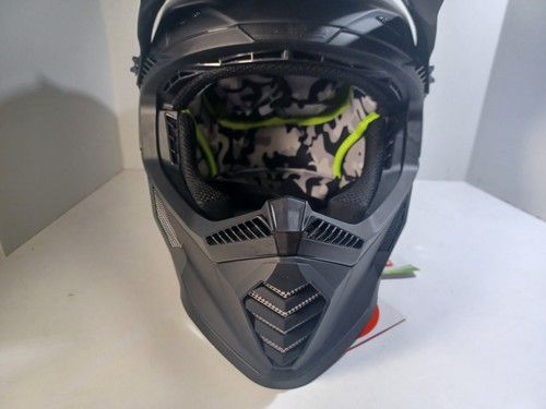 LS2 Helmets Gate Solid Full Face MX Motorcycle Helmet Matte Black 3XL XXXL *NEW - Picture 3 of 8