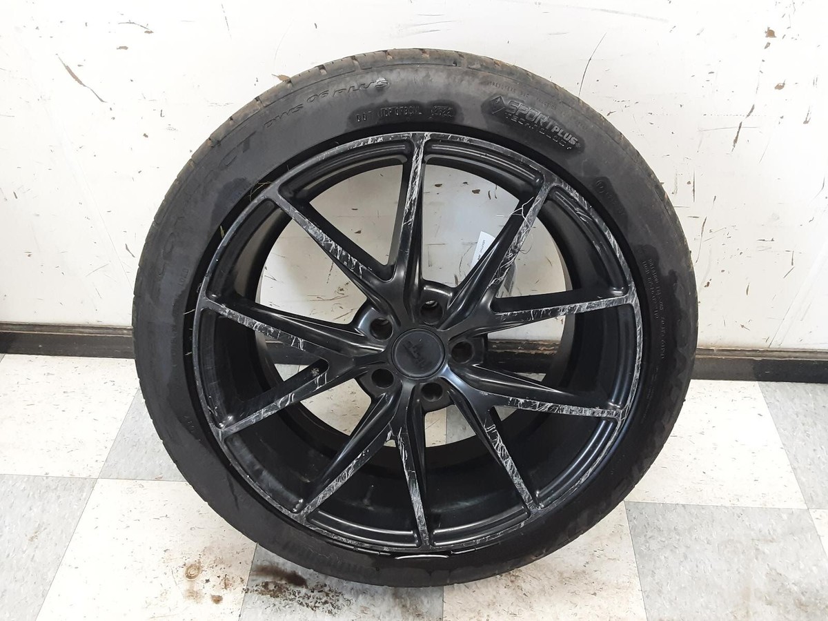 SCRATCHED Niche Misano M117 20x9 +18 Satin Black 5x115 Wheel