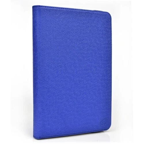 Blue Leather Tablet & eReader Shoulders/Messenger Bags Folios