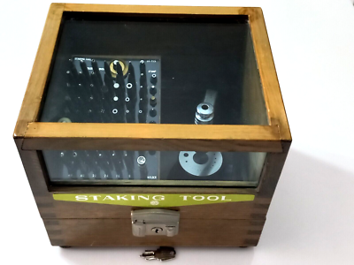 MKS MEIKOSHA STAKING TOOL WATCHMAKER REPAIR SET MADE NI JAPAN