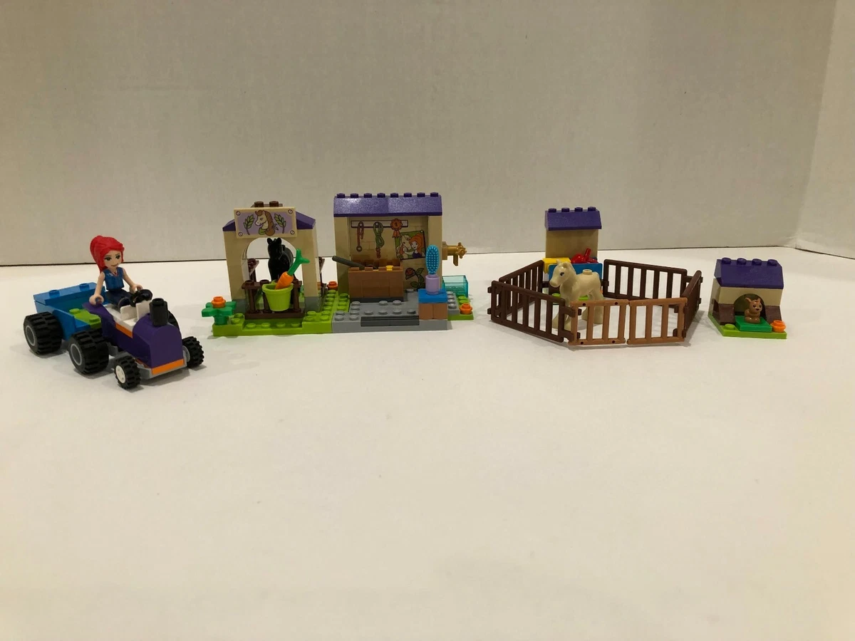 Lego Friends Mia s Foal Stable Complete Set 41361 w Manual Box