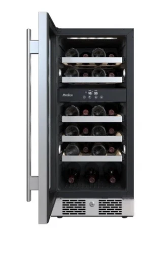 Avallon AWC152DZLH 15In Wide 23 Bottle Capacity Dual Zone Wine Cooler Left Door - Picture 1 of 8
