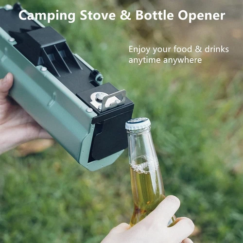 Portable Camping Stove Folding Stove Compact Camp Outdoor 2600W With Carry Bag - Picture 3 of 10