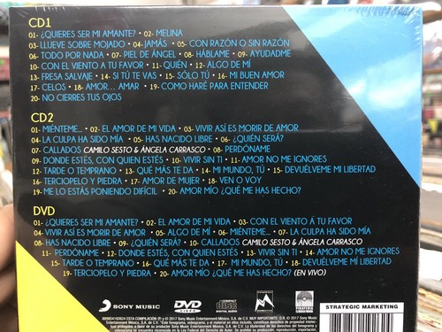 Camilo Sesto 70 NEW 2CDS+1DVD 889854192624 USA SHIPS NOW! - Picture 2 of 2