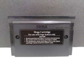 Sega Master System Hang On & Safari Hunt Complete Authentic Game Cleaned Working