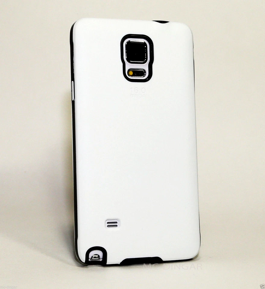 Luxury Soft Rubber Matte Hard Bumper Case Cover For Samsung Galaxy Note 4 5 S8 + - Image 3 of 4