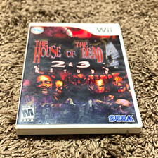 SEGA The House of the Dead 2 & 3 Return Nintendo Wii complete in box